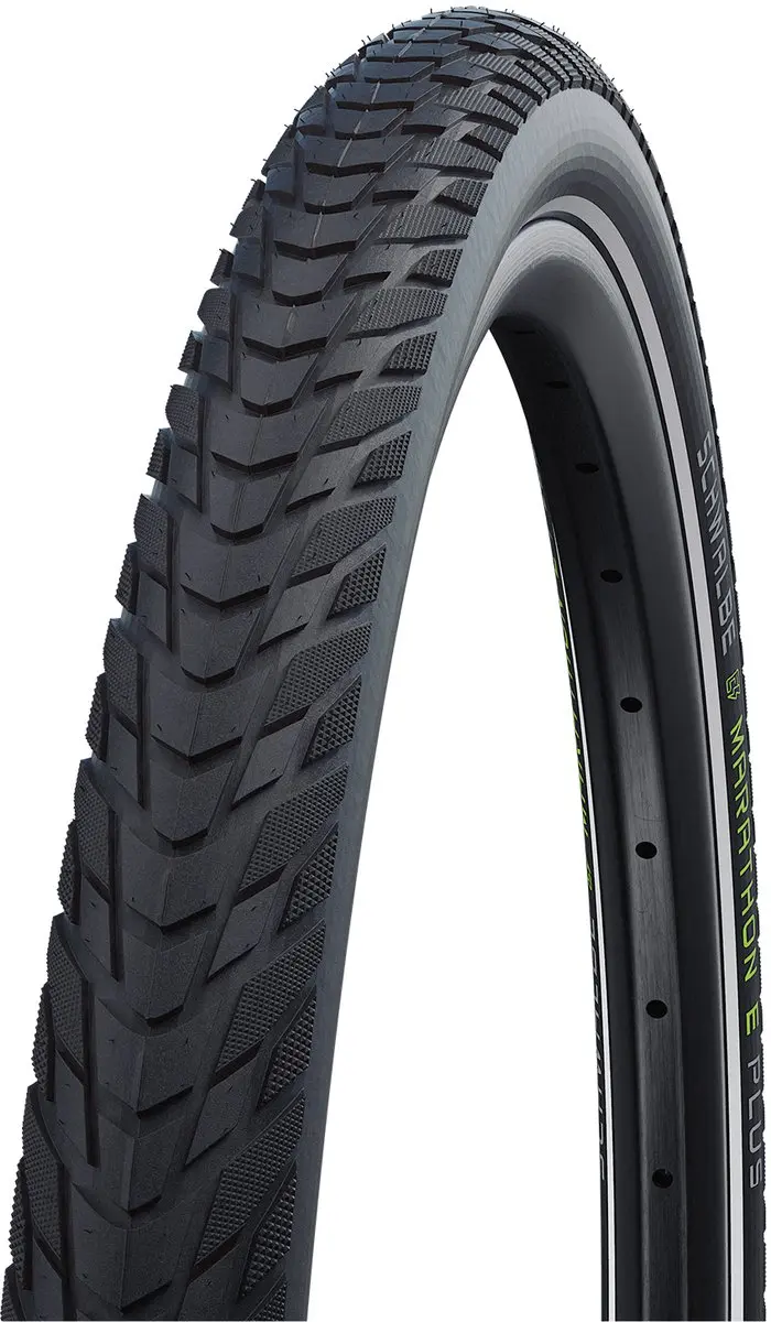 Schwalbe Marathon E-Plus Performance Line 27.5x2.00 Buitenband - 50-584mm - Zwart met reflectie