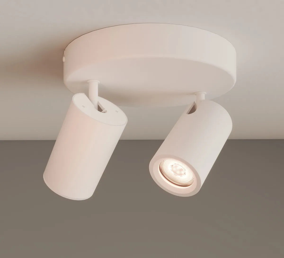 Ledvion LED Plafondspot Wit 2-lichts GU10
