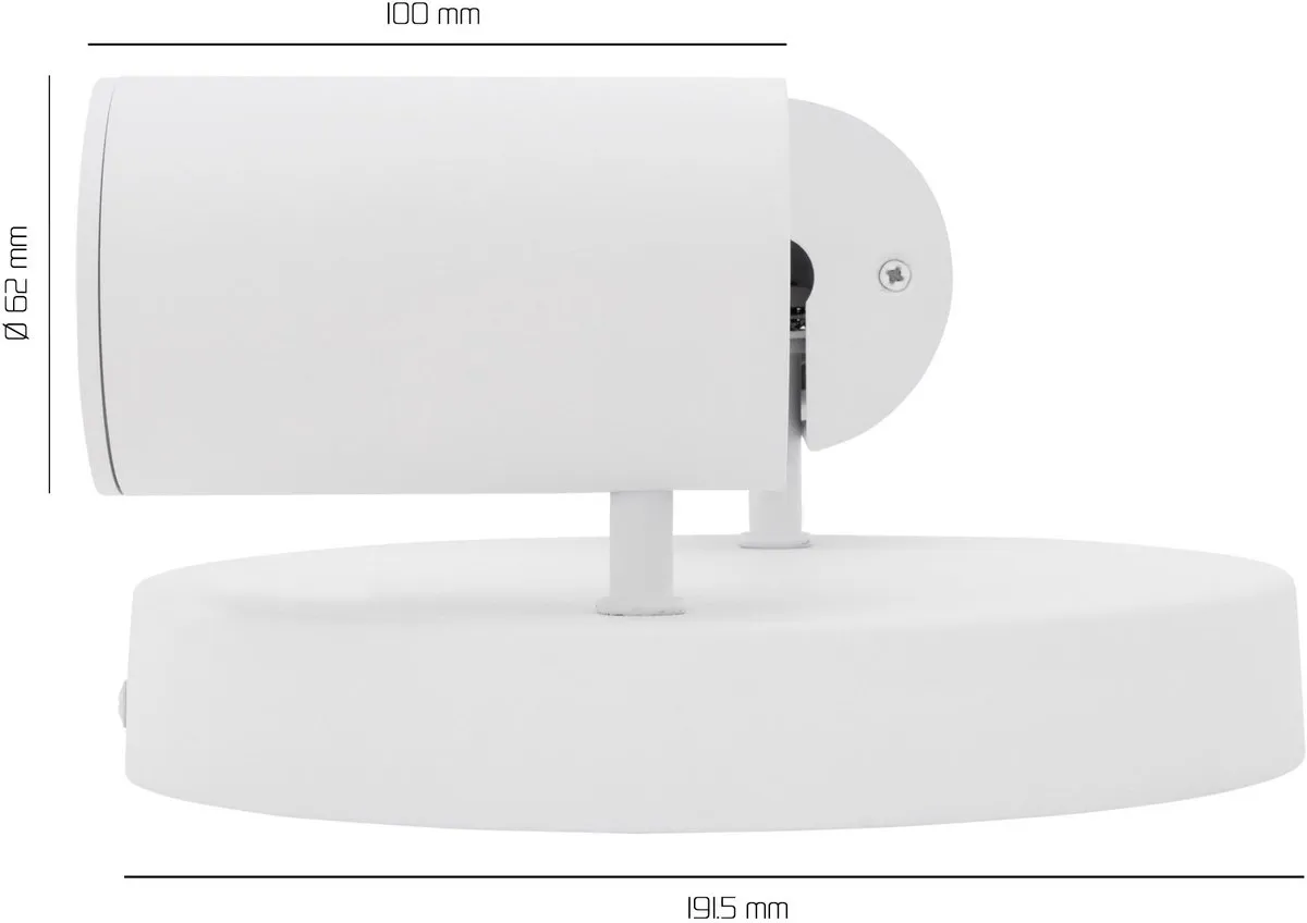 Ledvion LED Plafondspot Wit 2-lichts GU10