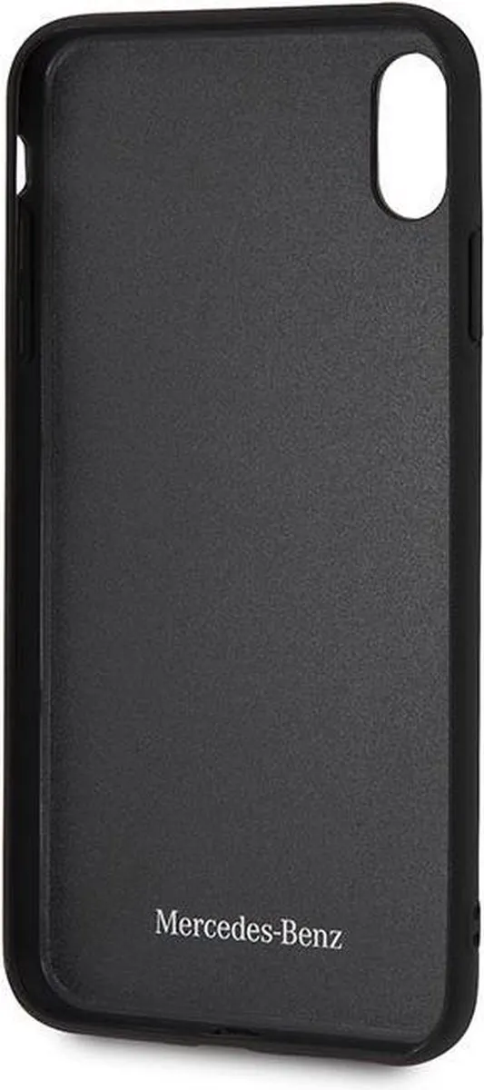 Mercedes-Benz Elegance Hoesje iPhone Xs Max - Zwart - S203-7 - afbeelding 6 van 6