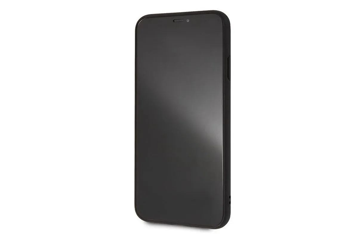 Mercedes-Benz Elegance Hoesje iPhone Xs Max - Zwart - S203-7 - afbeelding 2 van 6