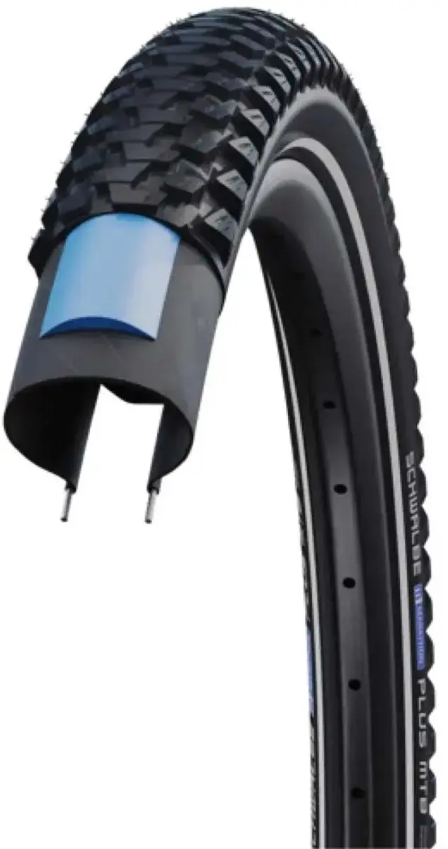 Schwalbe Marathon Plus Mtb Hs468 2026 27.5´´ X 2.60 Stijve Mtb-band Zilver 27.