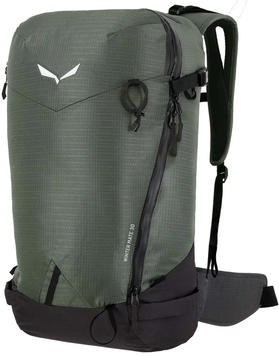 SALEWA trekkingrugzak rugzak Winter Mate 30 L Faded Green / Black kaki