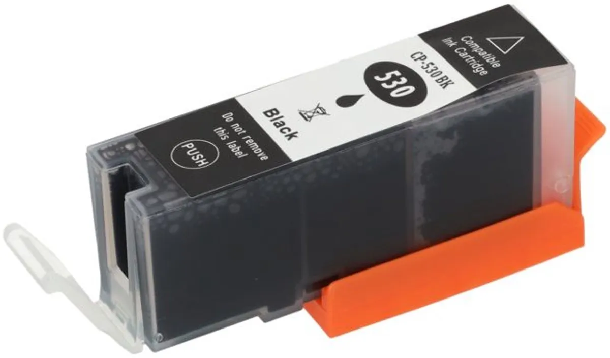 PrintAbout PGI-530PGBK Inktcartridge - 21ml - Pigment Zwart