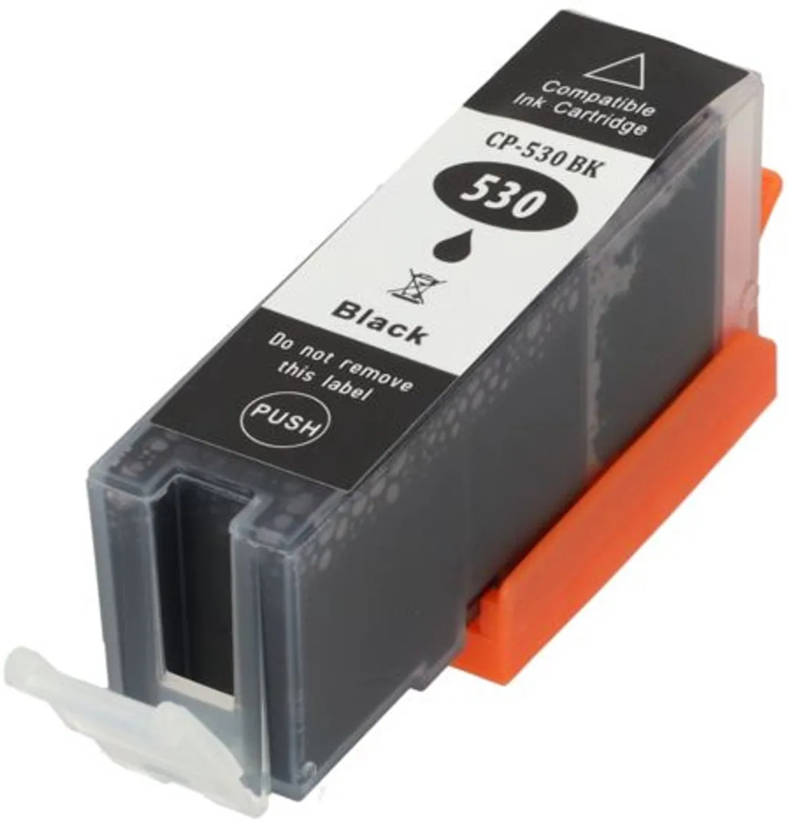 PrintAbout PGI-530PGBK Inktcartridge - 21ml - Pigment Zwart