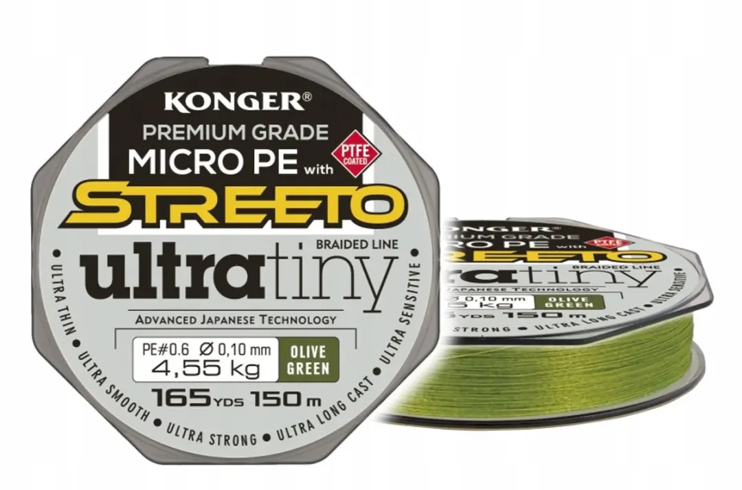 Konger Streeto Tiny Vlechtlijn 0.04mm