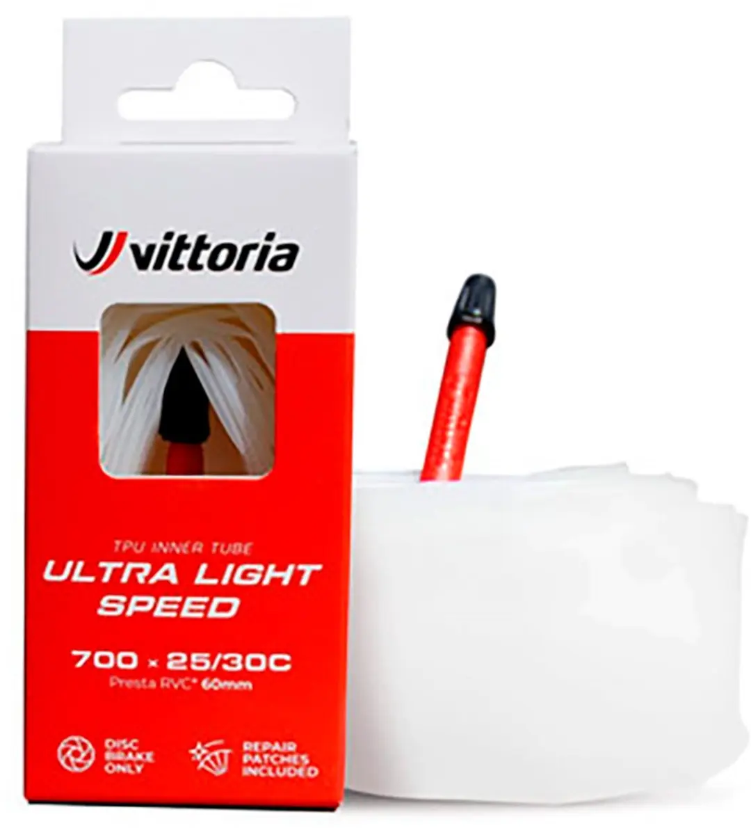 Vittoria Ultra Light Speed Presta 40 Mm Binnenband Transparant 700C / 25-30