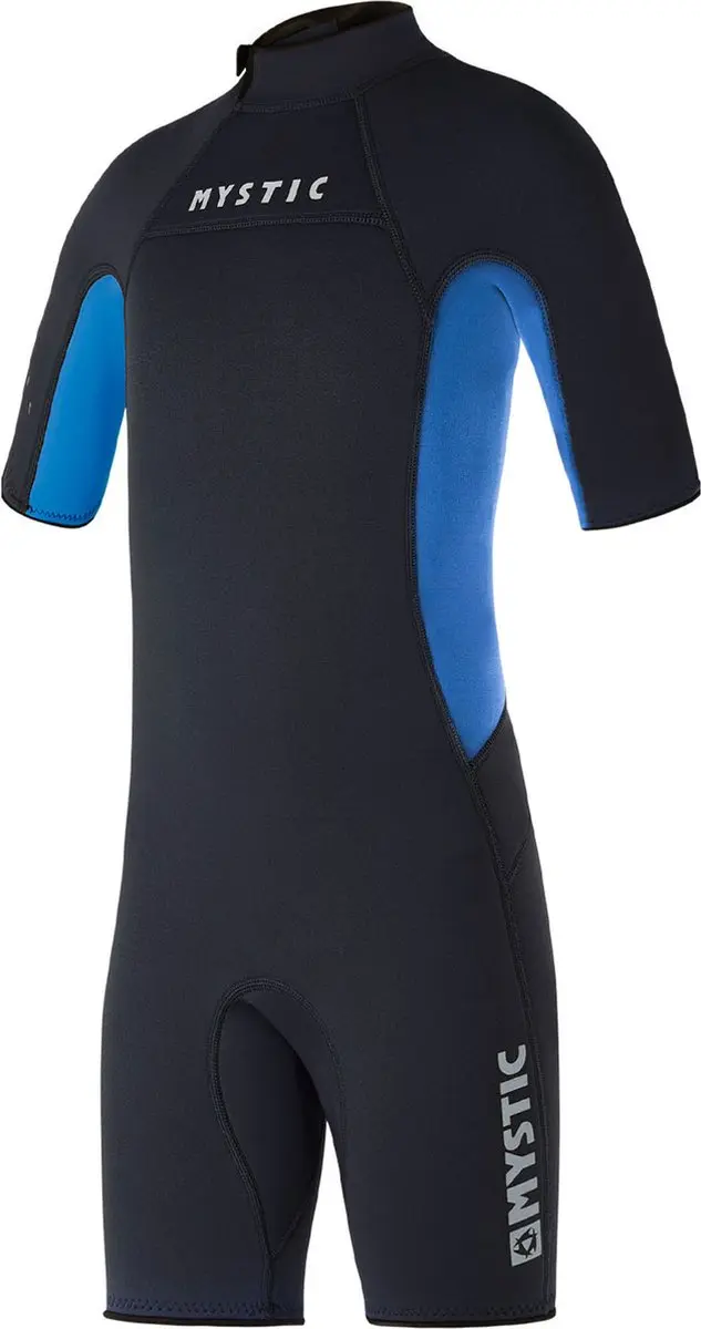 Mystic Star 3/2 Mm Junior Shorty Met Korte Mouwen En Rits Op De Rug Zwart XL Jon
