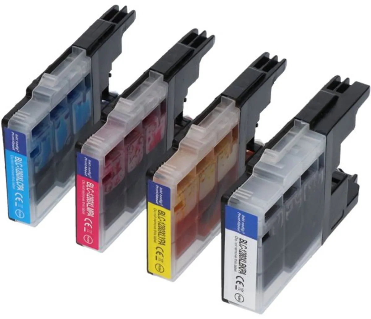 PrintAbout LC-1280XLVALBP-PA2 Inktcartridge - 4 Kleuren - 148ml