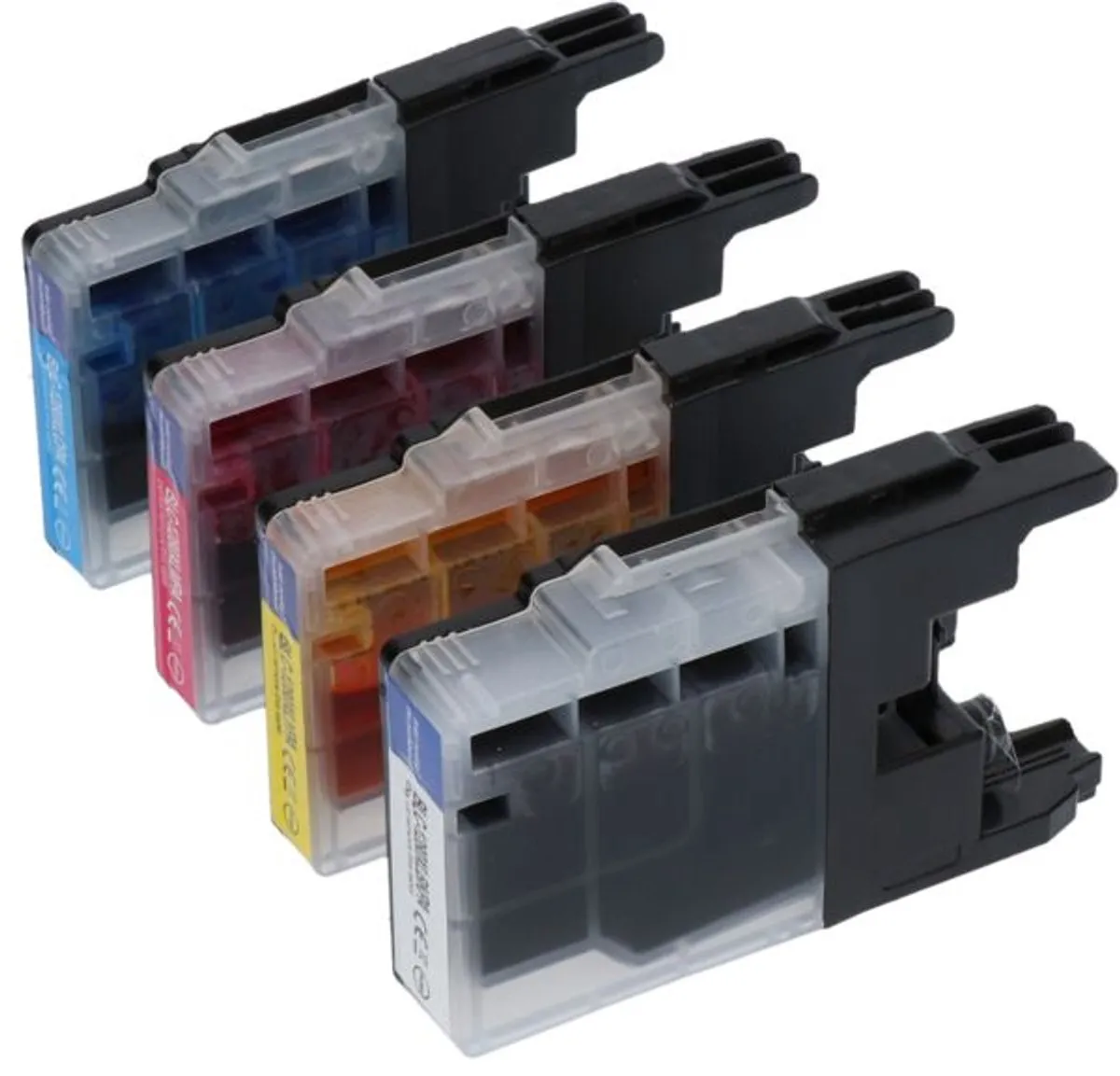 PrintAbout LC-1280XLVALBP-PA2 Inktcartridge - 4 Kleuren - 148ml