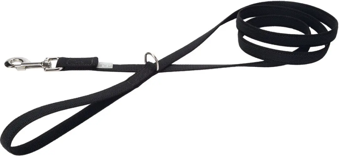 Julius K9 Anti Slip Hondenriem 1,2m L - Zwart/Grijs