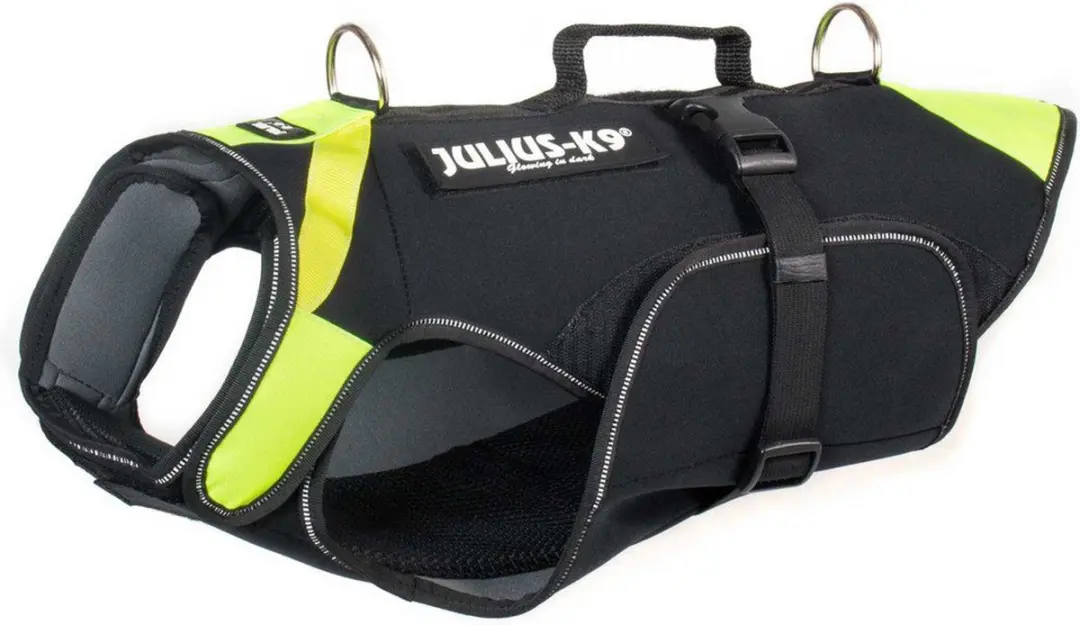 Julius K9 Multifunctioneel Zwemtuig 3-in-1 XL - Neon/Zwart