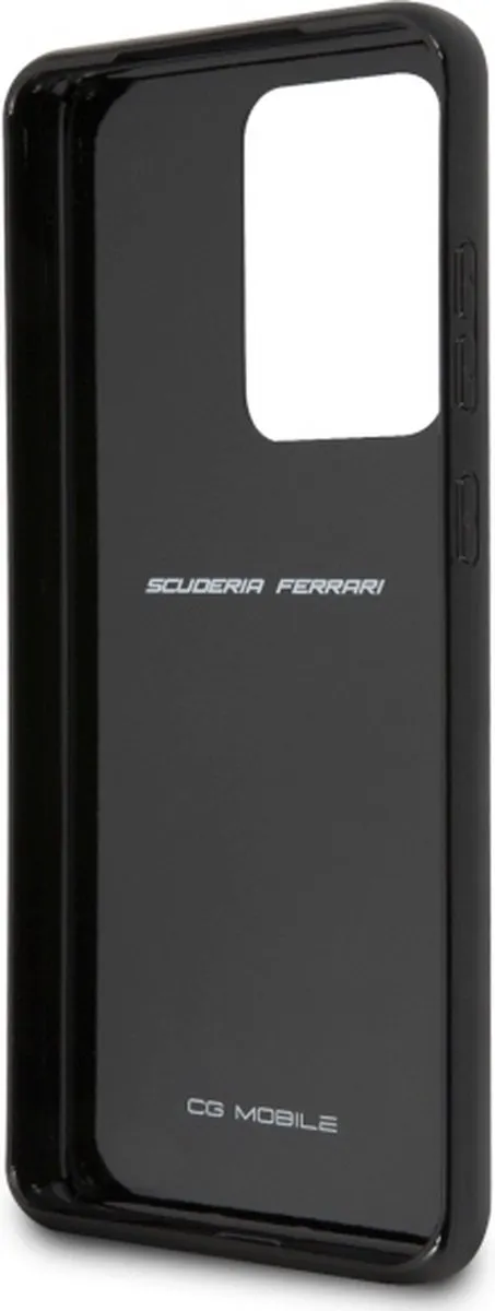 Ferrari SF Carbon Back Case Samsung Galaxy S20 Ultra - Zwart