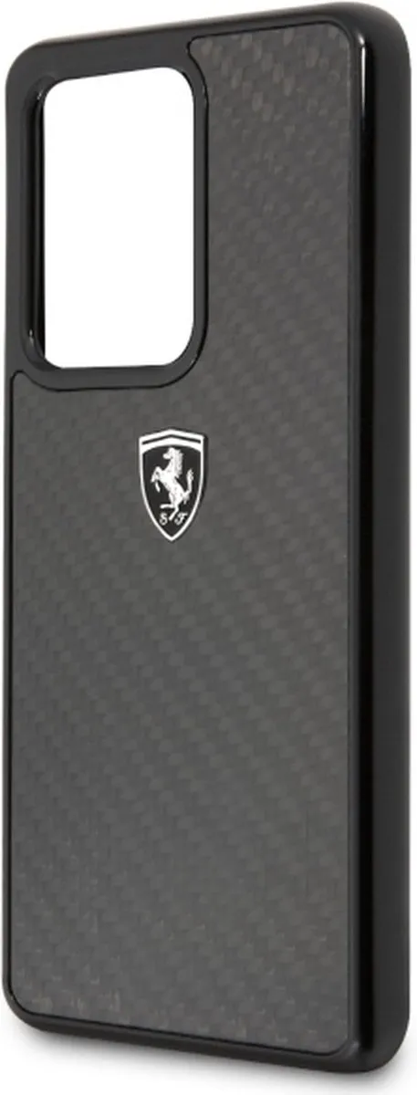 Ferrari SF Carbon Back Case Samsung Galaxy S20 Ultra - Zwart - afbeelding 6 van 6