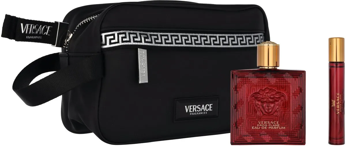 Versace Eros Flame Eau de Parfum 110ml - Black Trousse