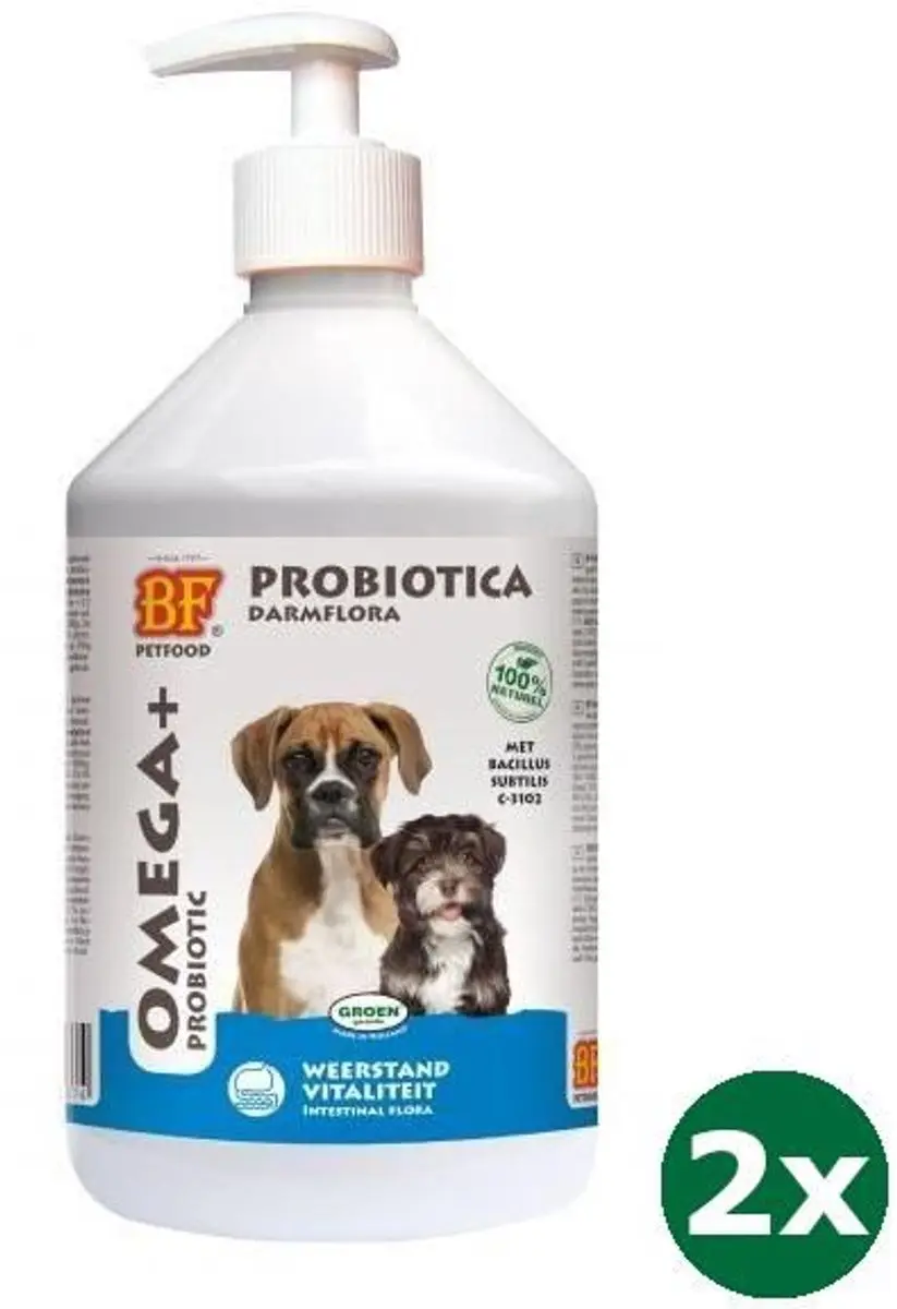 2x500 ml Biofood omega+ probiotic