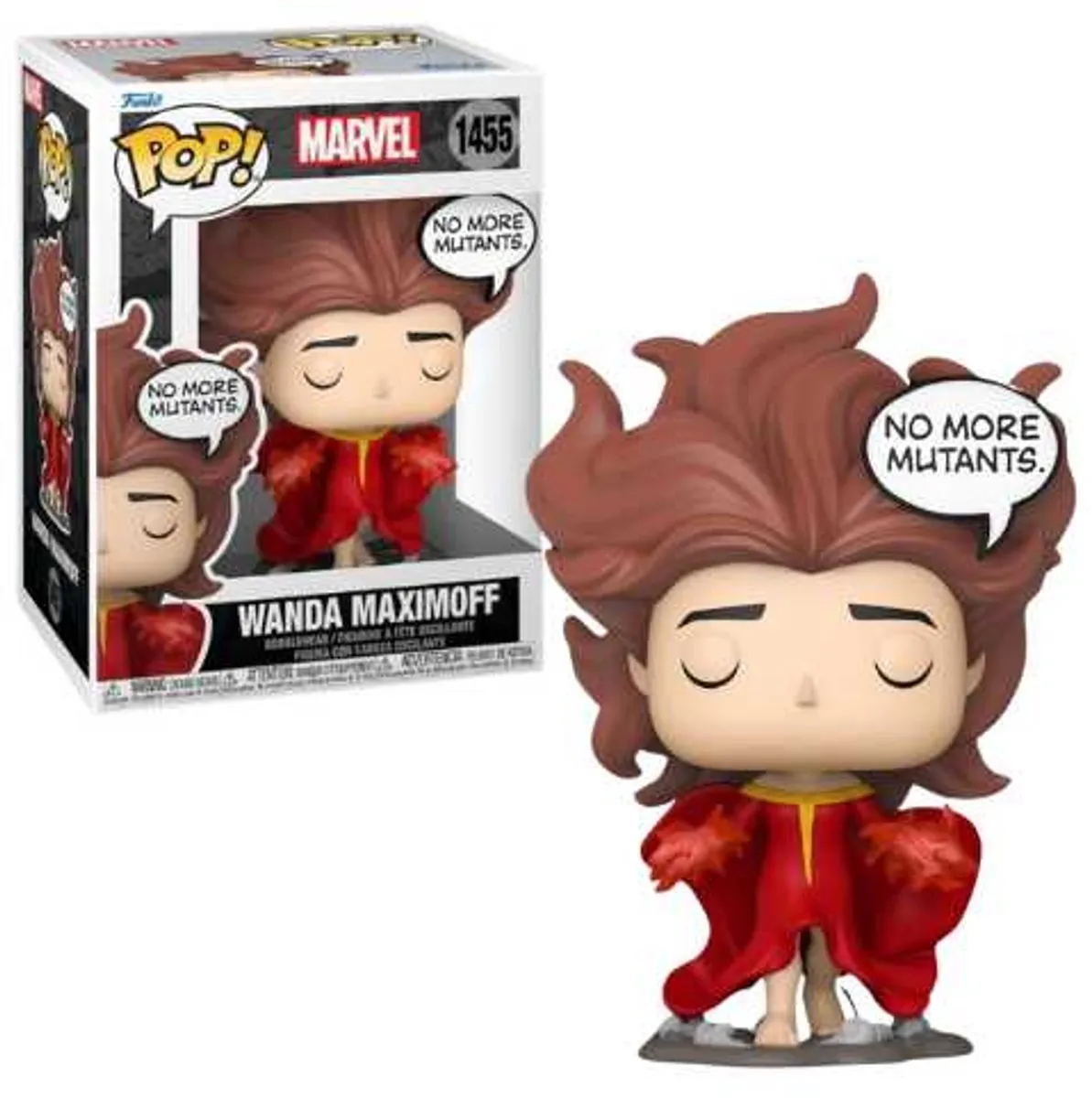 Marvel Funko Pop! Wanda Maximoff House of M #1455 - Multicolor