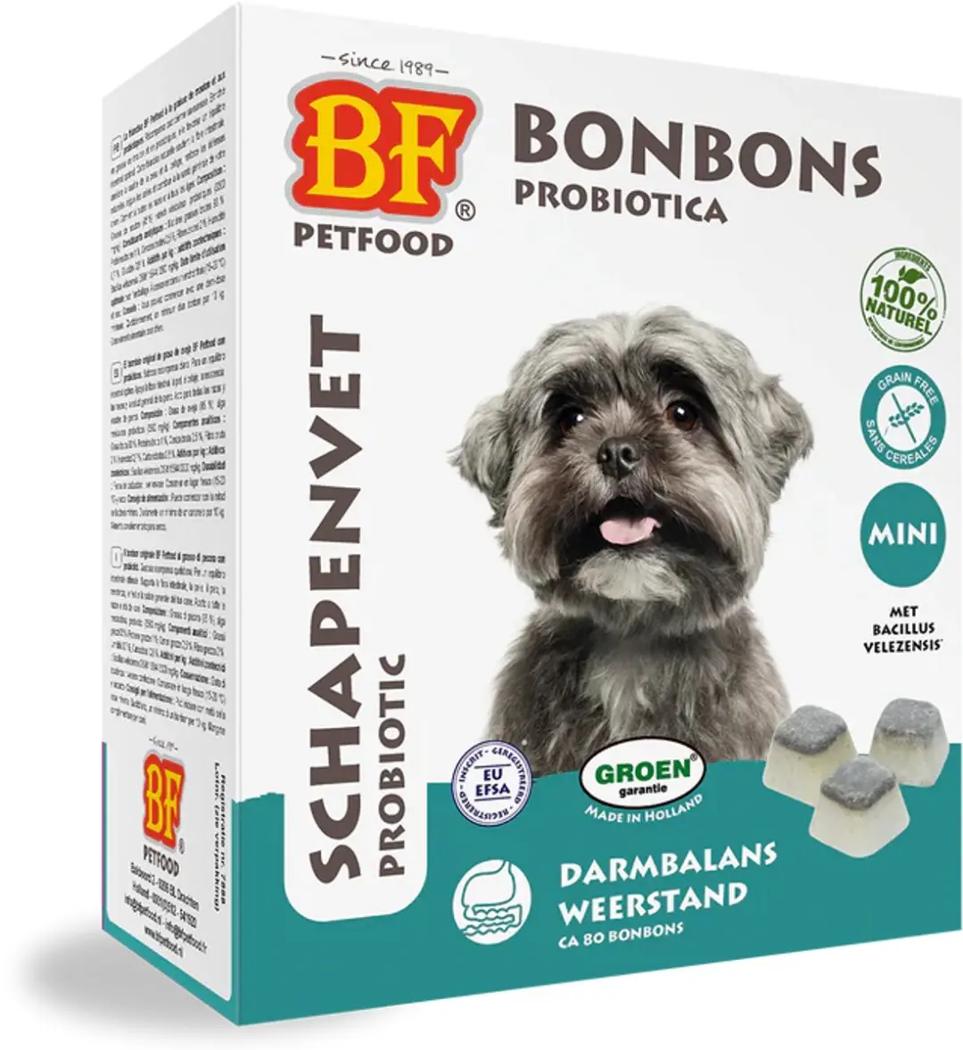 Bf Petfood Schapenvet Probiotica Mini