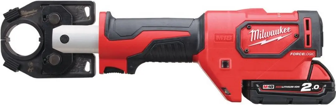Milwaukee M18 HCCT-201C 18V Li-Ion accu Hydraulische kabelkniptang set (1x 2,0Ah