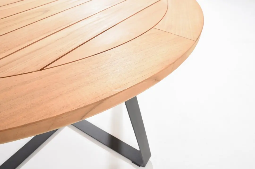 4 Seasons Outdoor Basso Tuintafel 160cm Rond - 6 Personen - afbeelding 4 van 6