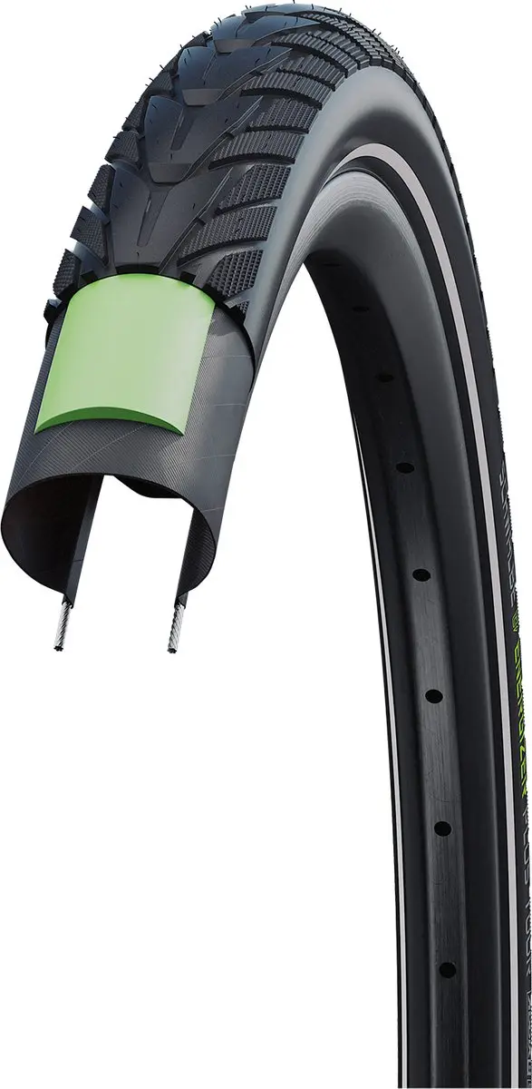 Schwalbe Energizer Plus 28x1.50 Buitenband - Zwart Reflecterend