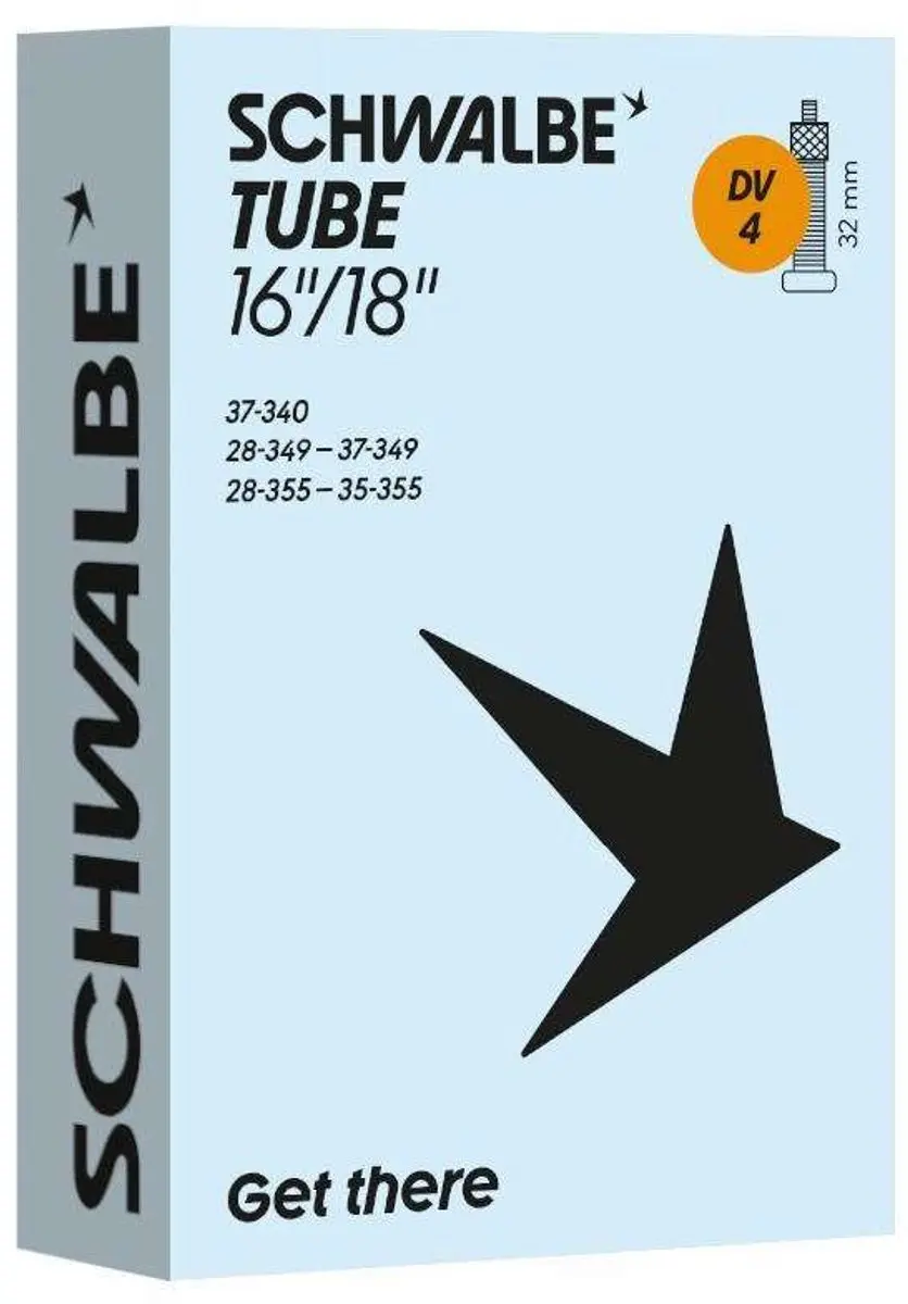 Schwalbe binnenband DV4 32 mm (16"/18") 28/37-340/355 model 2026