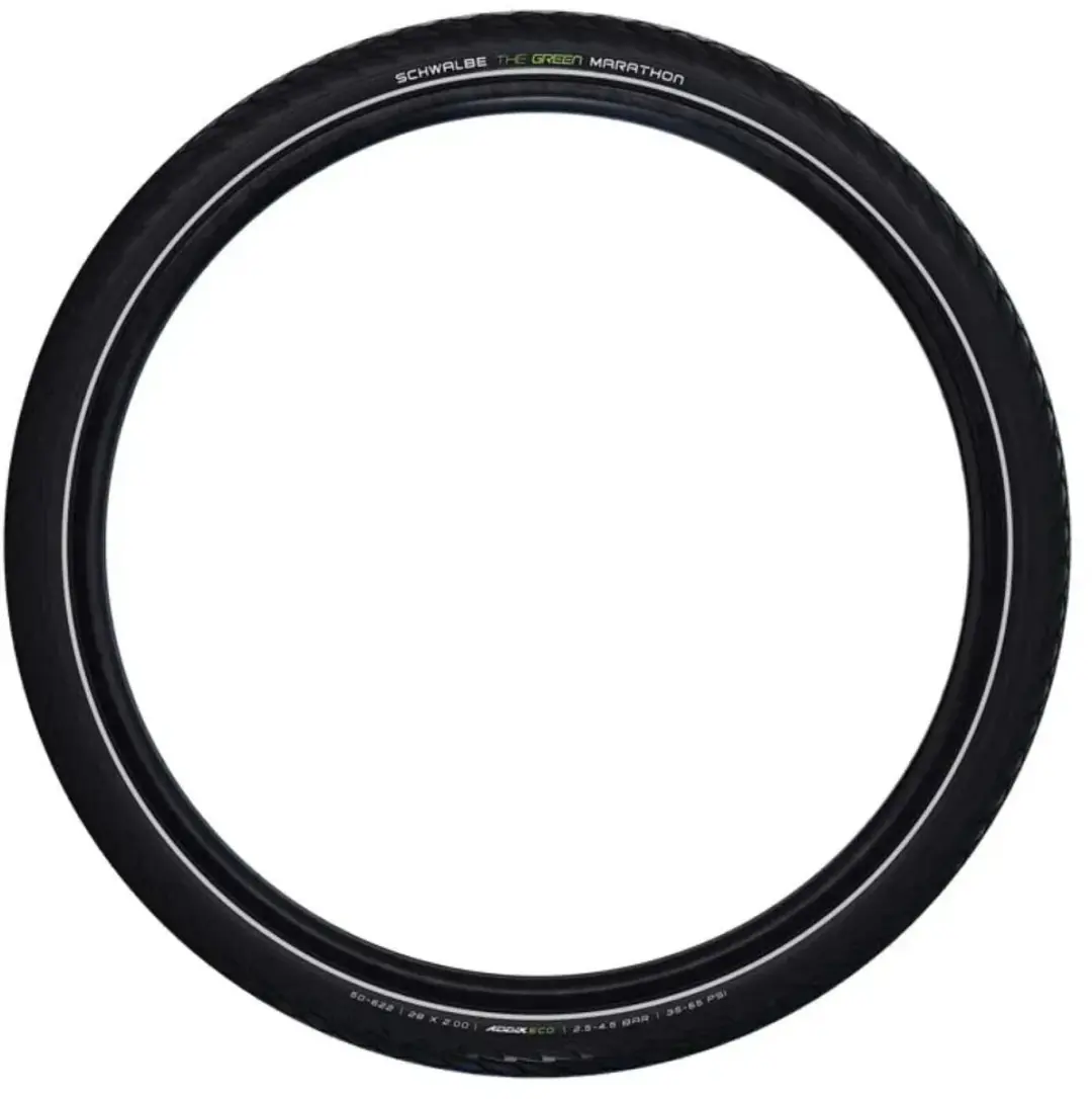 Schwalbe Green Marathon 28x1.75" Buitenband - Zwart met reflectie