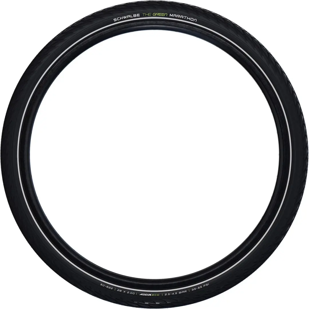 Schwalbe Green Marathon 28x1.75" Buitenband - Zwart met reflectie