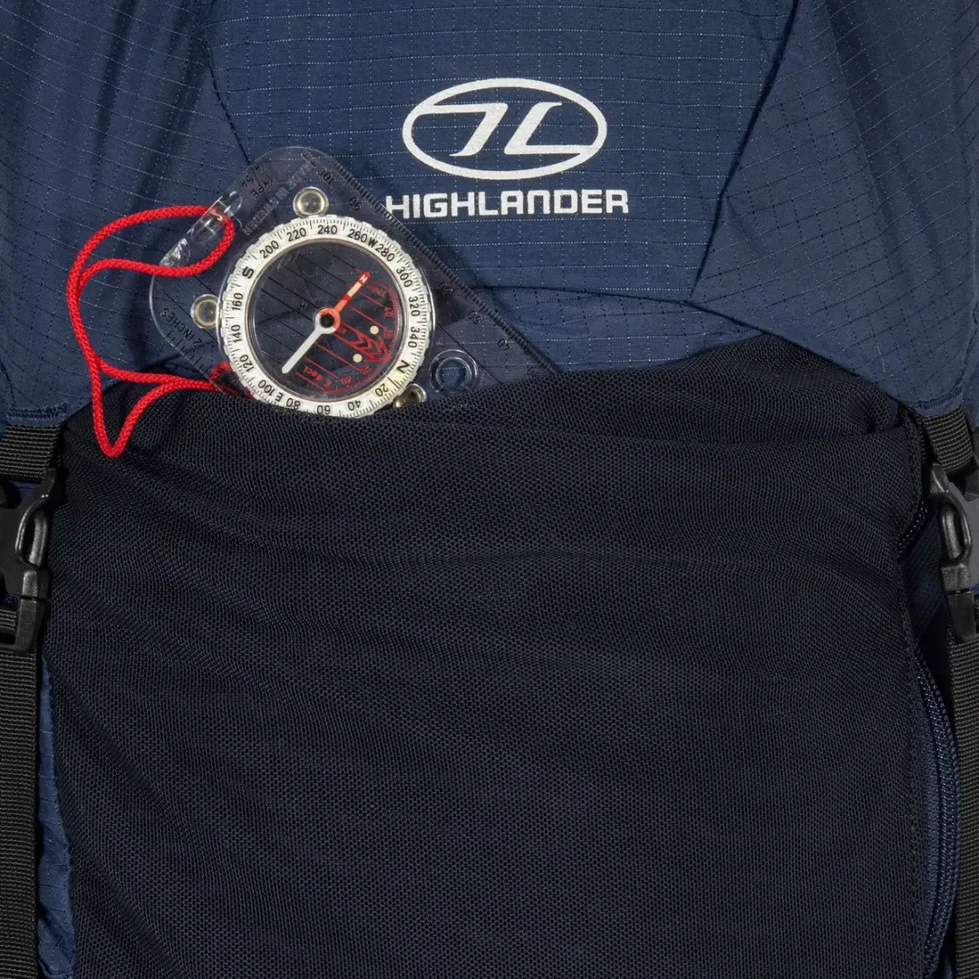 Highlander Outdoor Novar Rucksack 65L - Navy