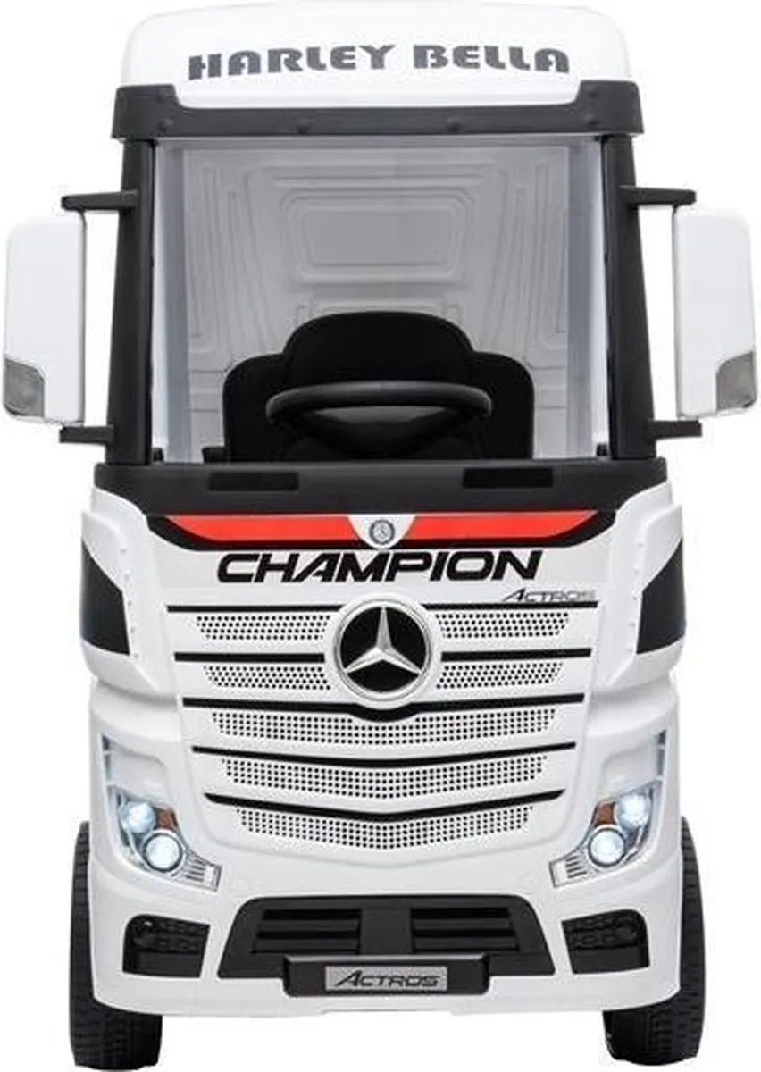 Mercedes-Benz Actross Truck 4x4 24V Elektrische Kinderwagen - Wit - MPN 43110