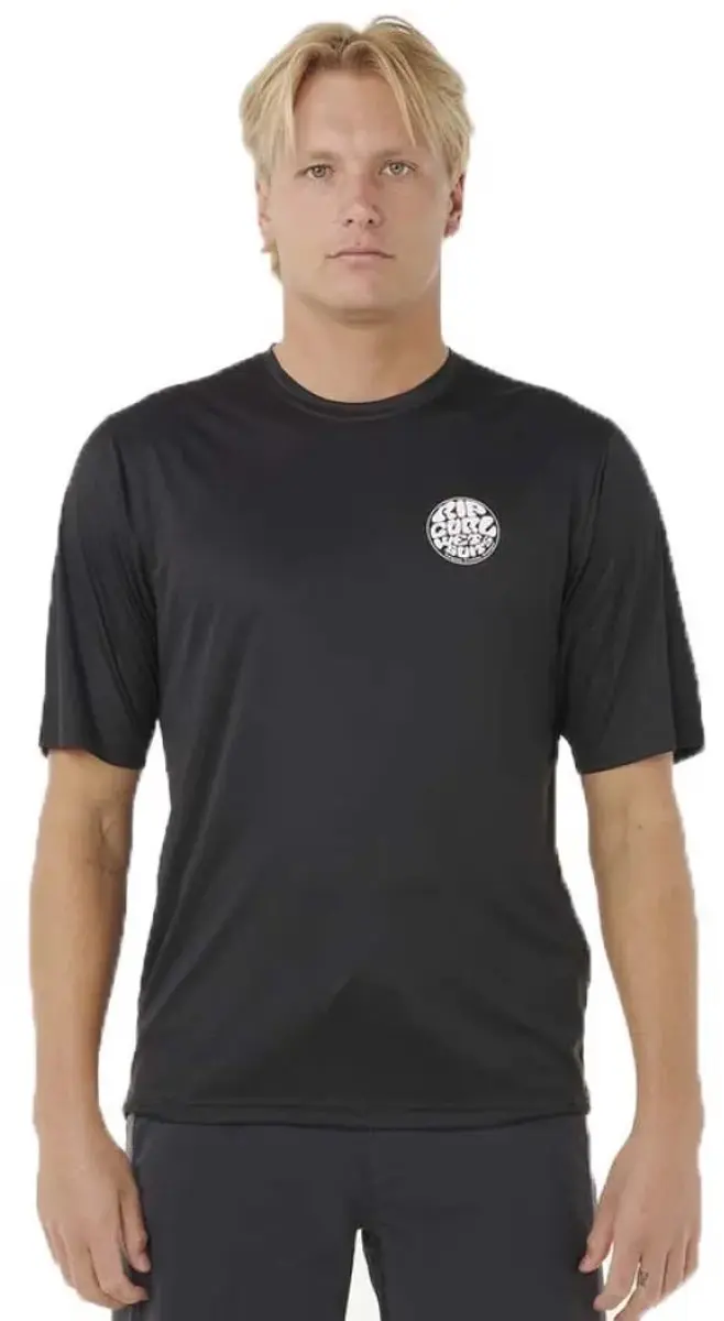 2026 Rip Curl Heren Iconen Van Surflite UPF Lycra-vest Met Korte Mouwe