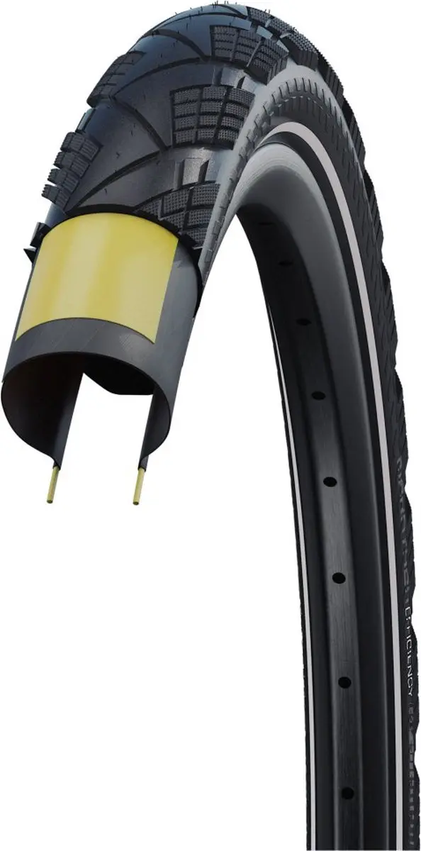 Schwalbe Marathon Efficiency 28" Binnenband - Zwart