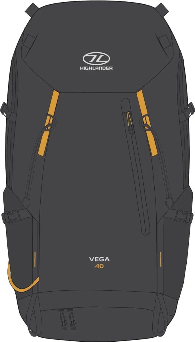Highlander Vega Rucksack 40L - Grijs