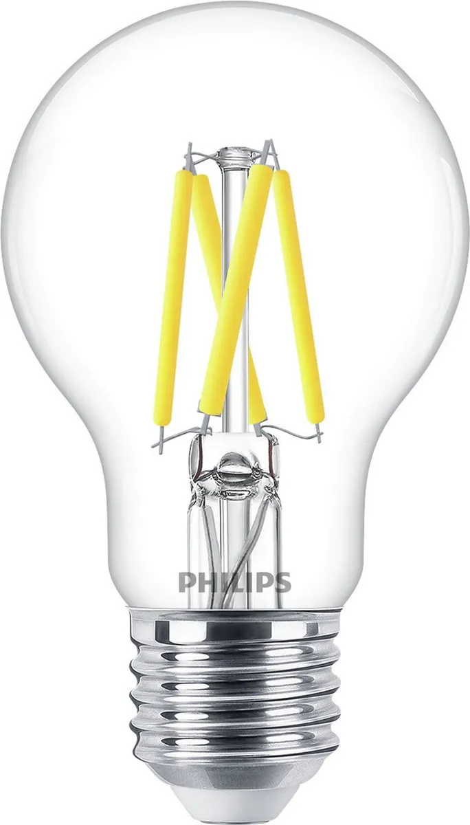 Philips LED Transparante Lamp 40W E27 - Warmwit 2700K