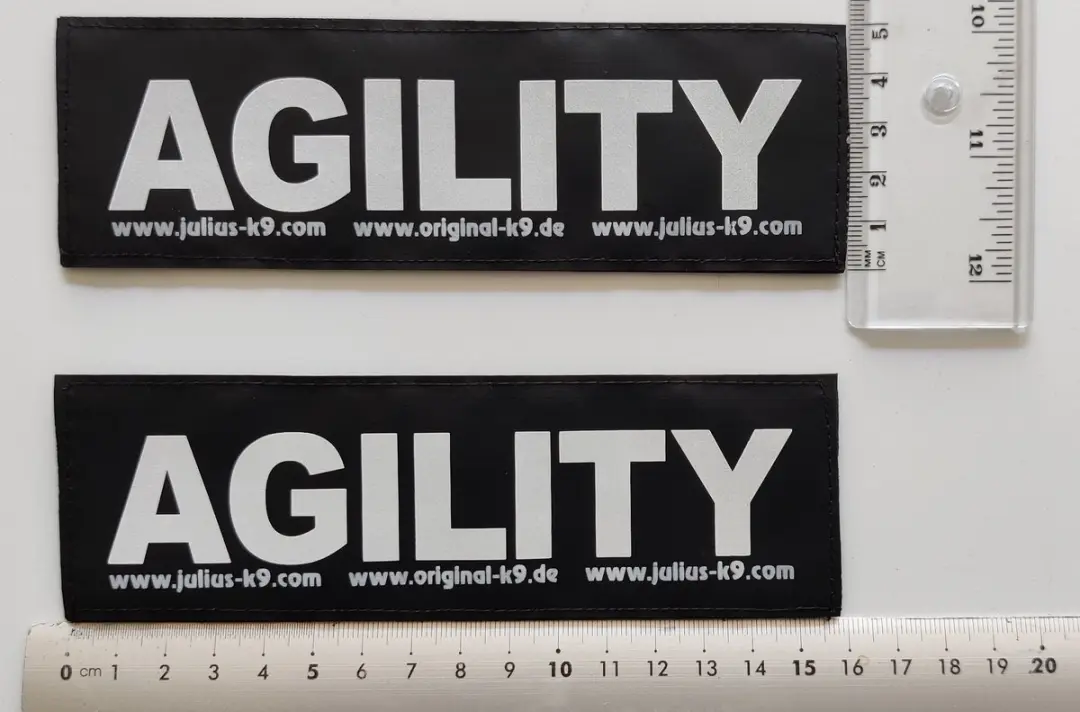 Julius K9 Tekstlabel Agility