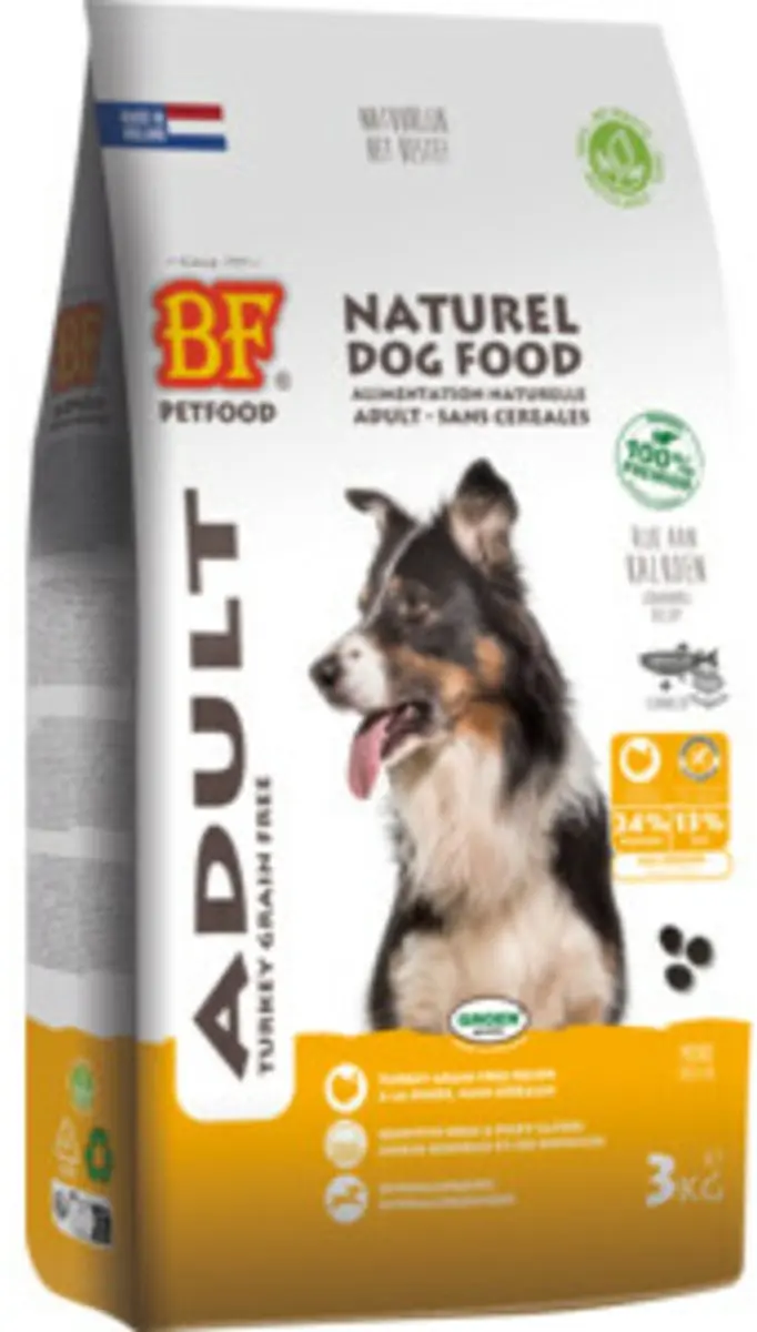 BF Petfood Adult Graanvrij Hondenvoer Kalkoen