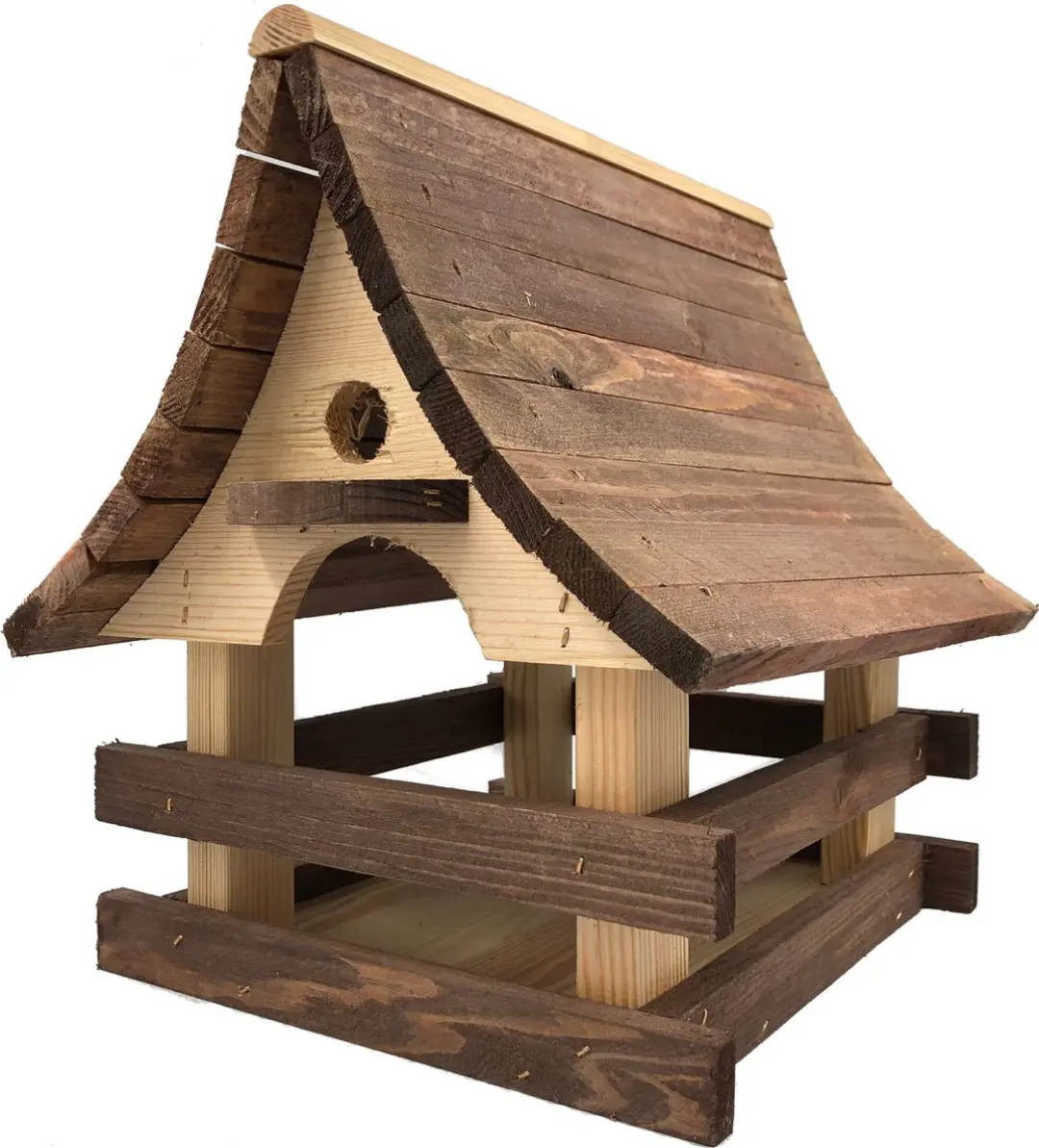 GARDEN SPIRIT Stevig Vogelvoederhuisje 31 x 26 x 29 cm