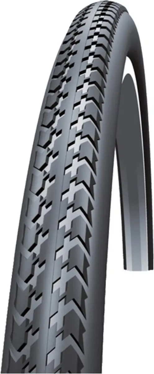 Schwalbe HS127 Buitenband 24x1 3/8 - Grijs