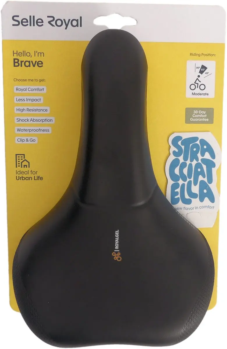 Selle Royal Brave Fietszadel - Black