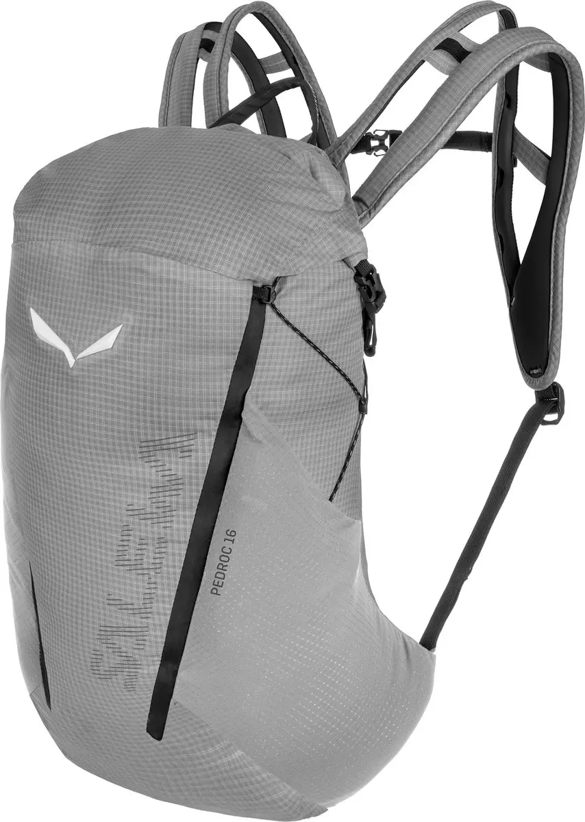 SALEWA wandelrugzak rugzak Pedroc 16L Alloy grijs