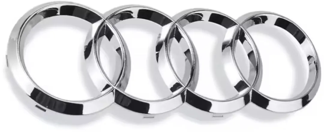 Audi Grill Embleem 273 mm Chrome