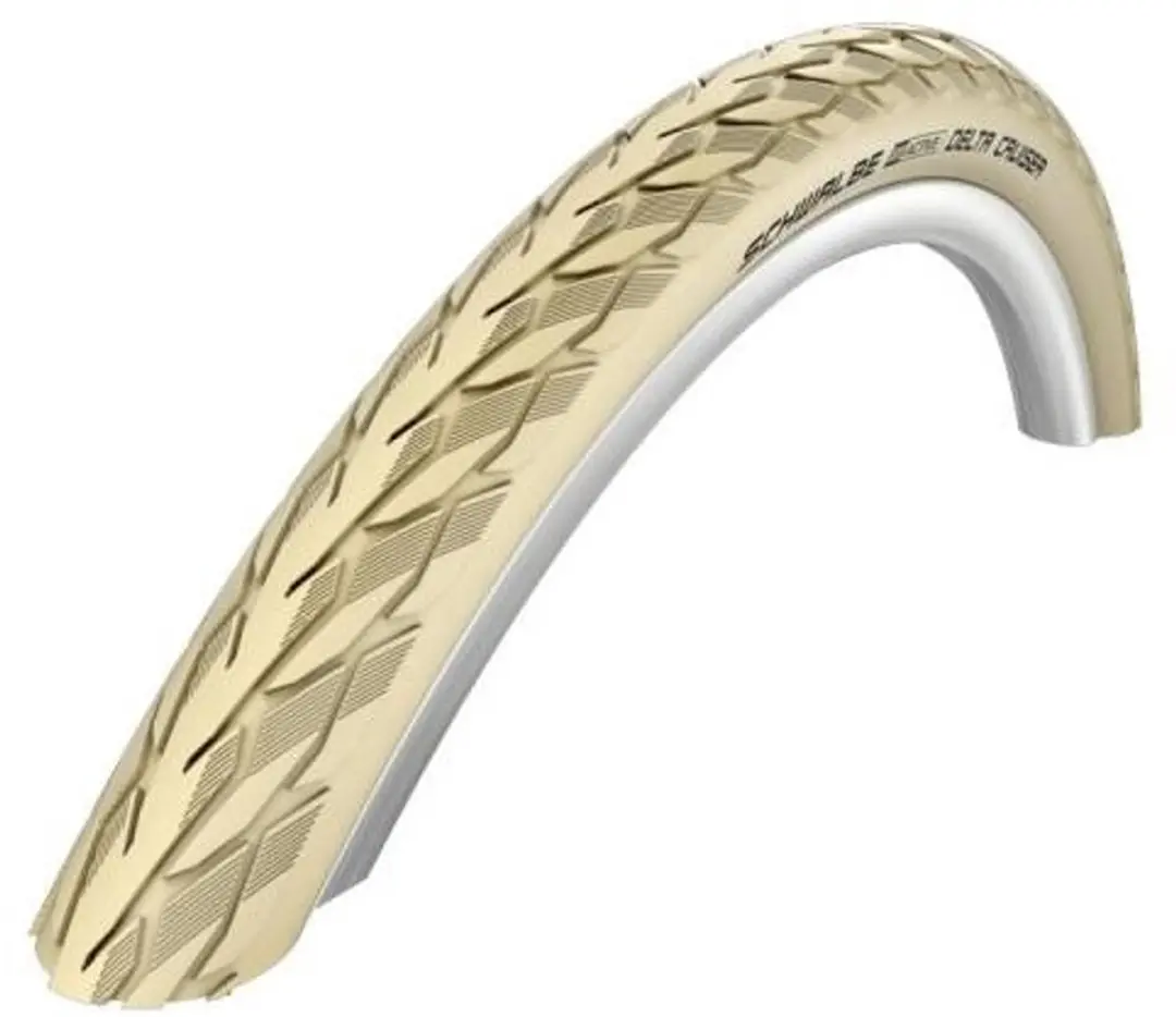 Schwalbe Delta Cruiser Plus 28x1.40 Buitenband - PunctureGuard - Crème