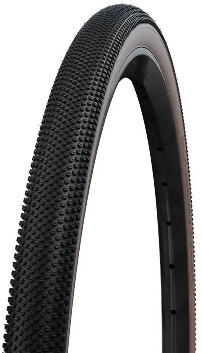 Schwalbe G-One Allround RaceGuard 28x1.35 Vouwband - Bronzen zijwand