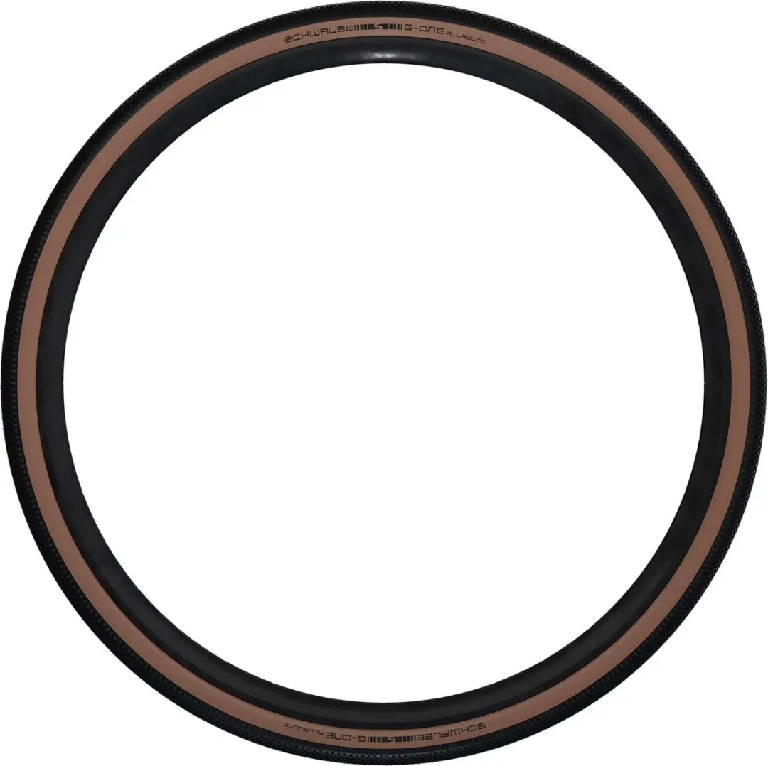 Schwalbe G-One Allround RaceGuard 28x1.35 Vouwband - Bronzen zijwand