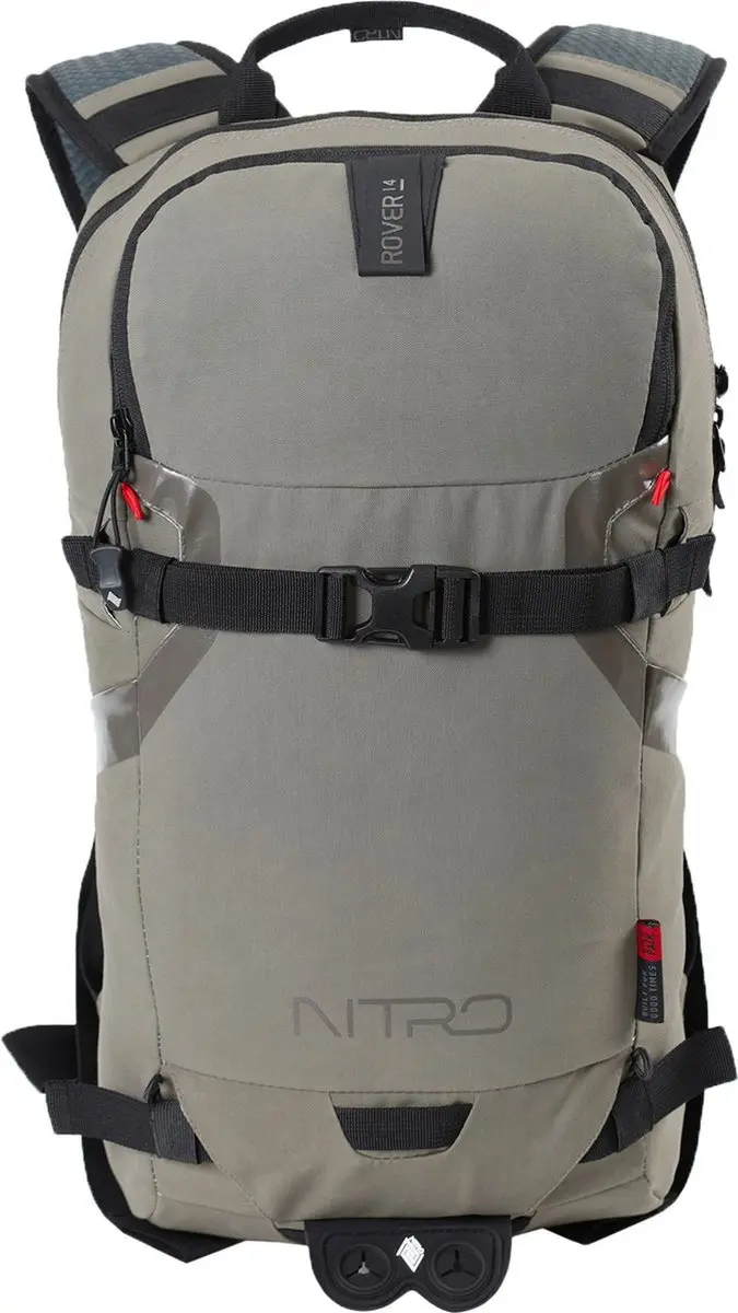 NITRO trekkingrugzak rugzak Rover 14 Backpack Waxed Lizard grijs