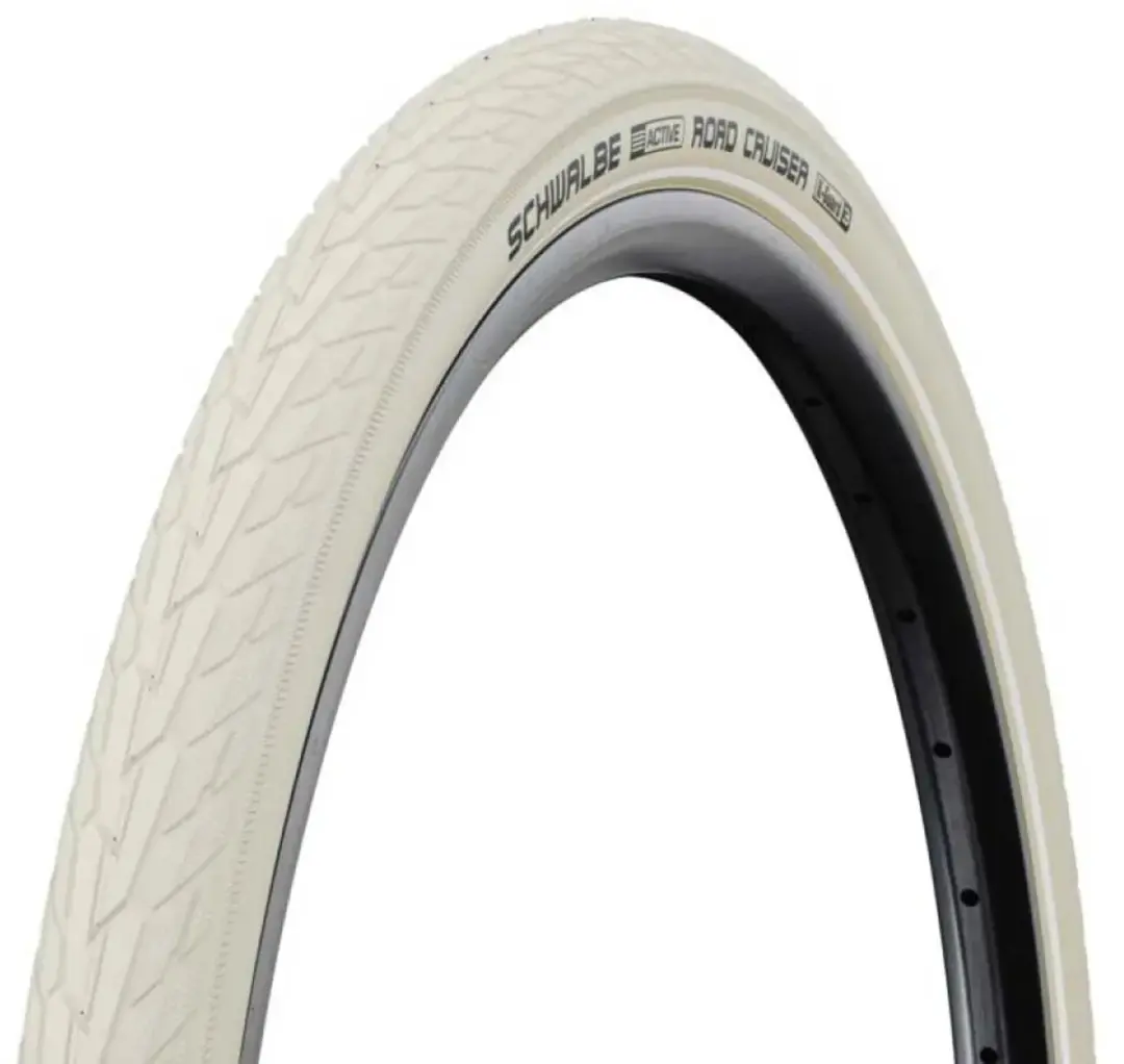 Schwalbe Road Cruiser K-Guard 26x1.75 Buitenband - créme met reflectie