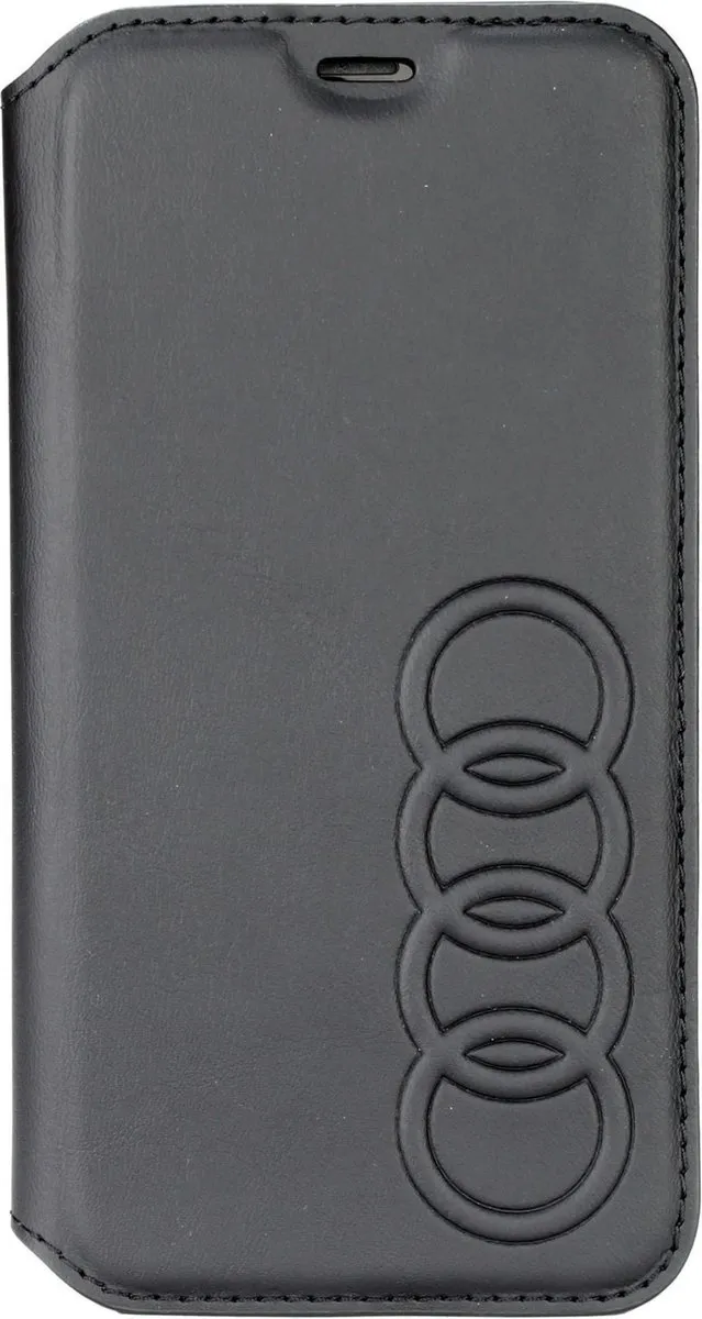 Audi iPhone XR Bookcase Hoesje S203-5 - 2 Pasjes - Zwart