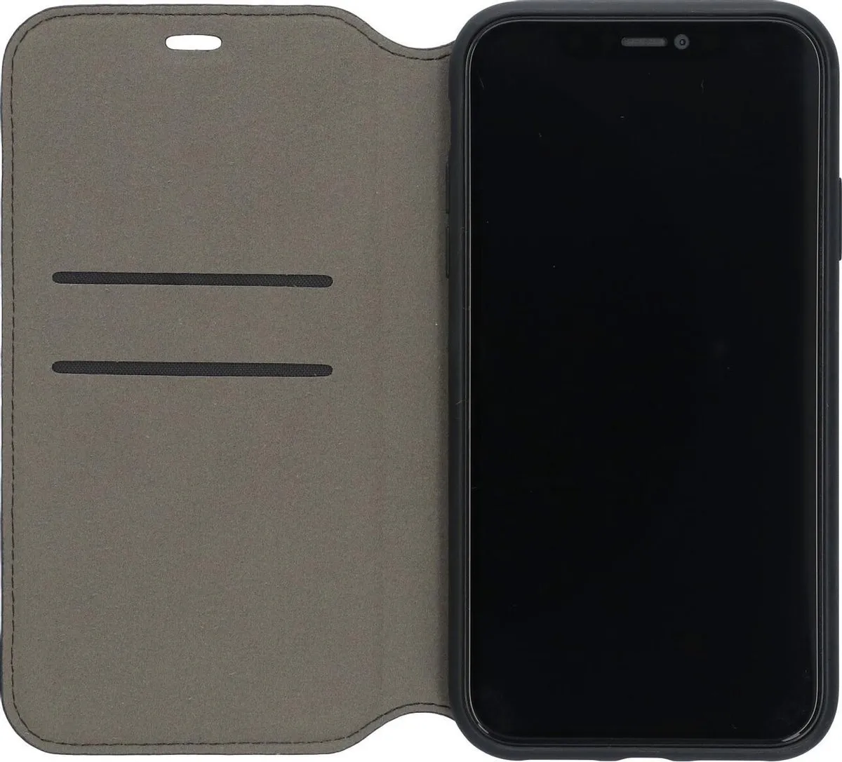 Audi iPhone XR Bookcase Hoesje S203-5 - 2 Pasjes - Zwart
