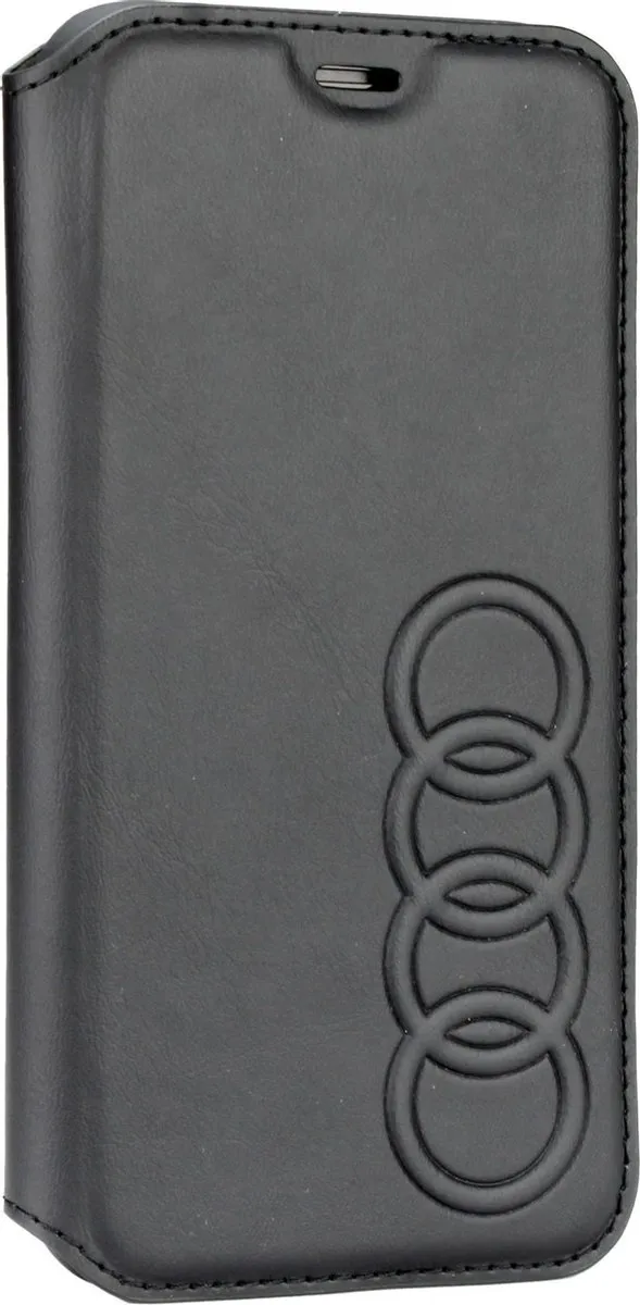 Audi iPhone XR Bookcase Hoesje S203-5 - 2 Pasjes - Zwart - afbeelding 6 van 6