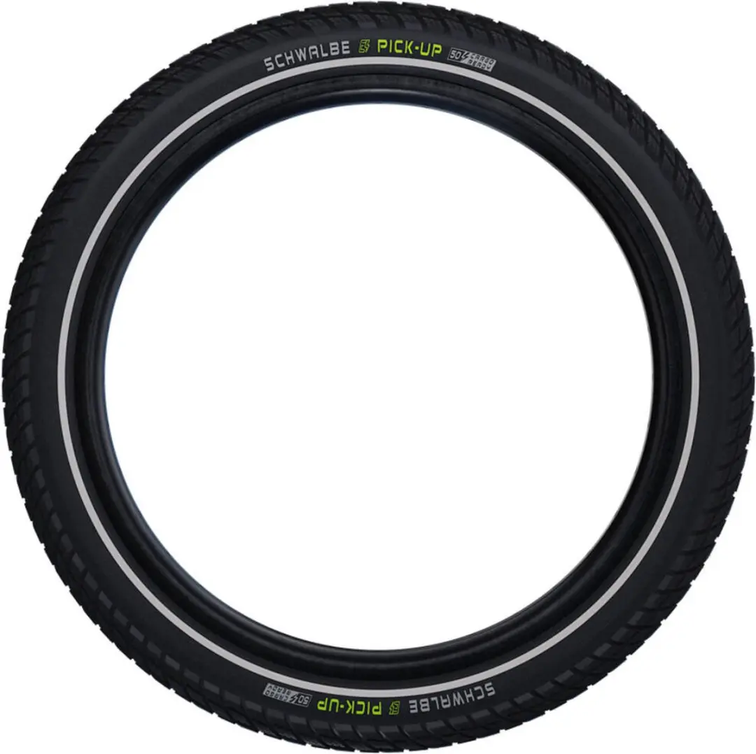 Schwalbe BTB Pick-Up Perf SD Twinskin 16x2.15 Refl - Zwart